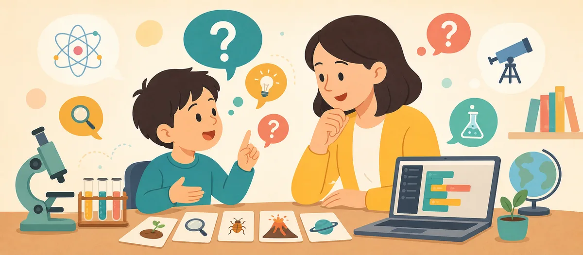 記事画像: 質問できる子は伸びる？好奇心を育てる学習心理学