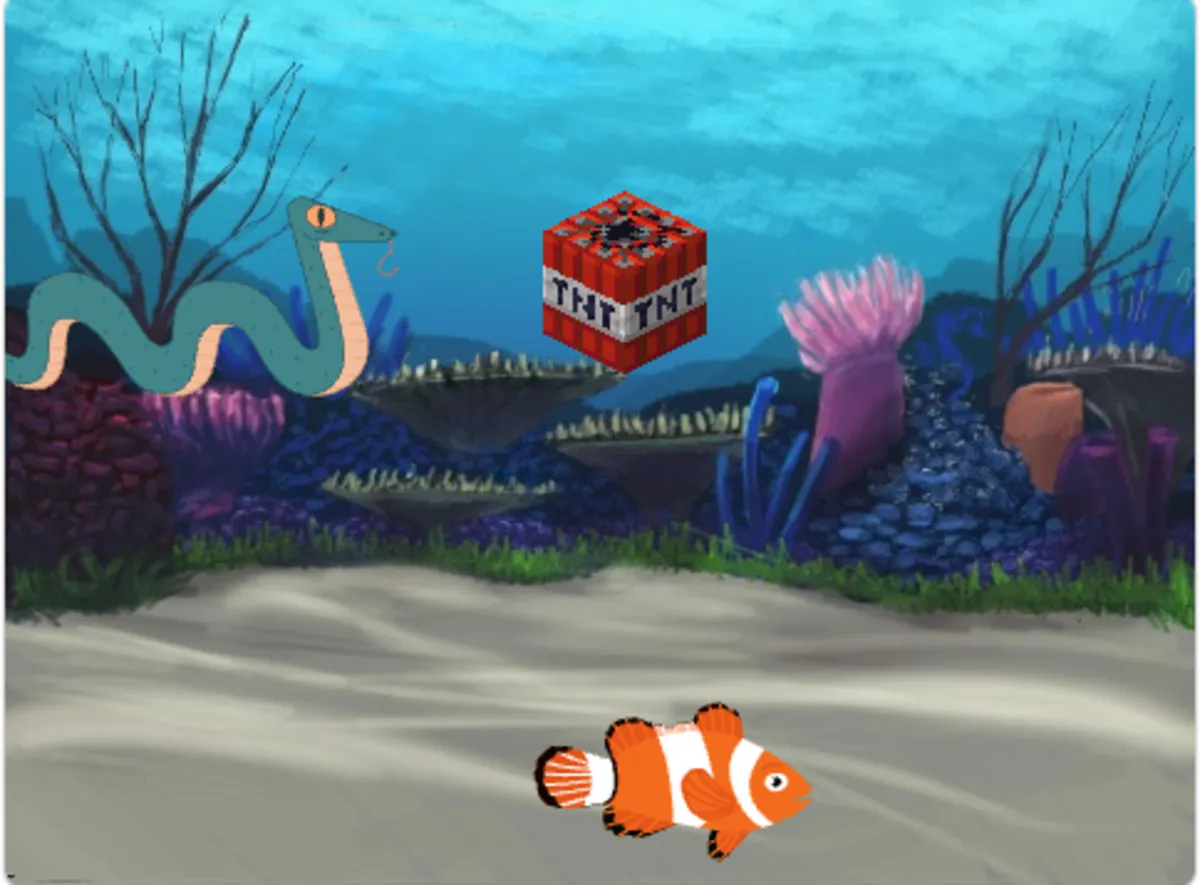 きんぎょがにげる